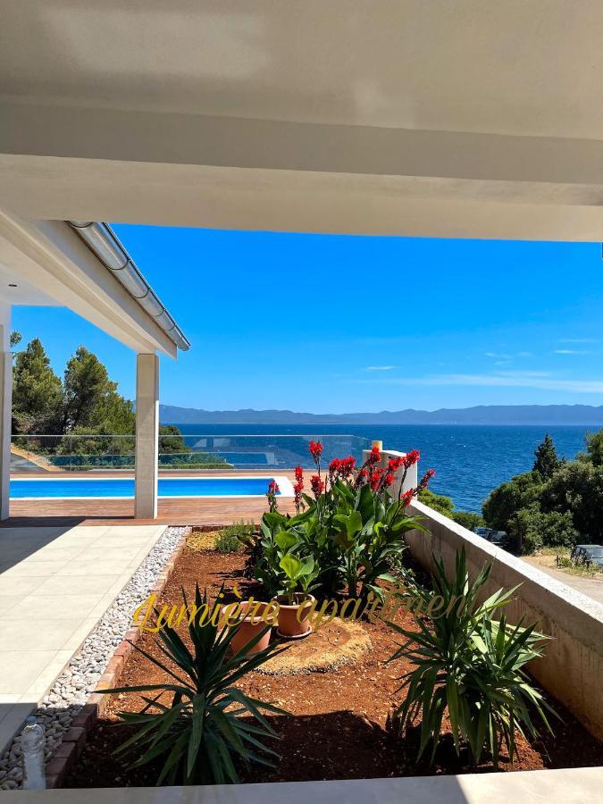 Seaview Pool Apartment-Lumiere, Island Hvar-Gdinj Exterior foto